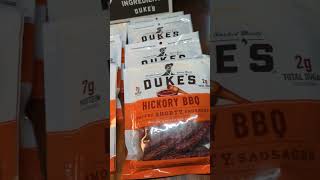 AMAZING Dukes Hickory Peach BBQ Smoked Shorty Sausages - Makes a Great Gift