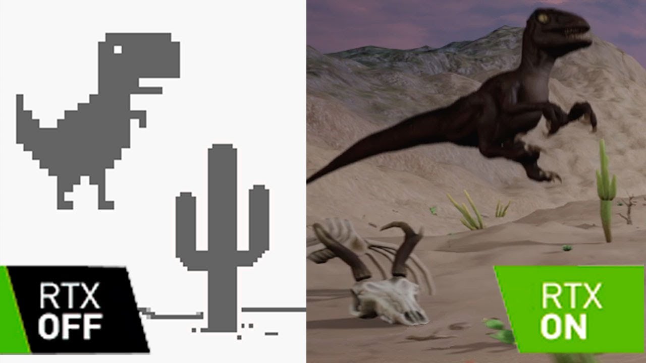 I Made Chrome Dinosaur Game with RTX 