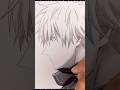 【呪術廻戦】五条悟の輪郭を描く！#shorts