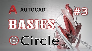 AutoCAD Basic Tutorial  for Beginners (Circle Command) | MDS | Civil Cube