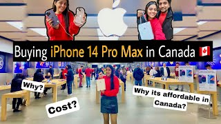 Buying Iphone 14 Pro Max In Canada I Canada Main Iphone14 Pro Kitne Ka?