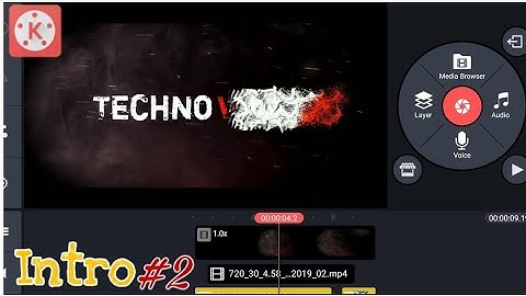 Particles Youtube INTRO & Text ANIMATION|Kinemaster Tutorial|TECHNO WORLD