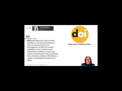 DOI (Digital Object Identifier System) #universidad #investigacion #tesis