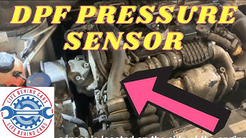 Peugeot Partner Diesel Particulate Filter DPF Pressure Sensor Location