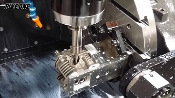 five axis CNC machine PORTING HEAD