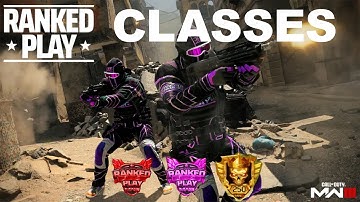 NEW Competitive Class Setups For MW3 Ranked Play