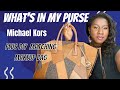 Whats IN MY Purse...Michael Kors/ Plus A DIY Matching Makeup Bag