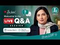 LIVE Q&A Sunday May 3rd - Ask Me Anything