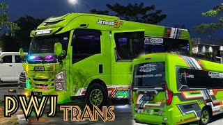 elf long giga nlr 55 blx karoseri hartono putra by pwj trans