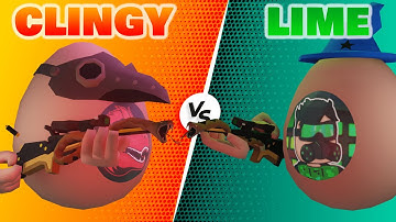 Clingzter VS. Content Creator(LimeGaming) [1v1] | Shell Shockers