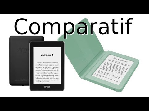 Kindle Paperwhite VS Bookeen Saga 