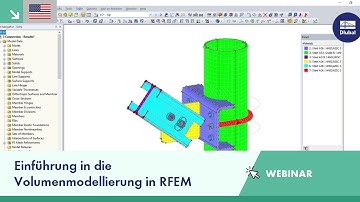 [EN] Webinar | Einführung in die Volumenmodellierung in RFEM