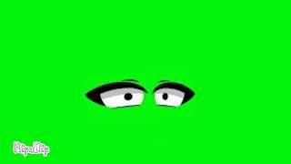 eye blinking green screen free to use