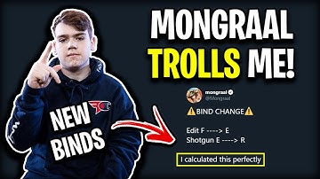 Mongraal Changed His Keybinds Again... (1 min after I uploaded)