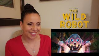 THE WILD ROBOT | Official Trailer | REACTION!