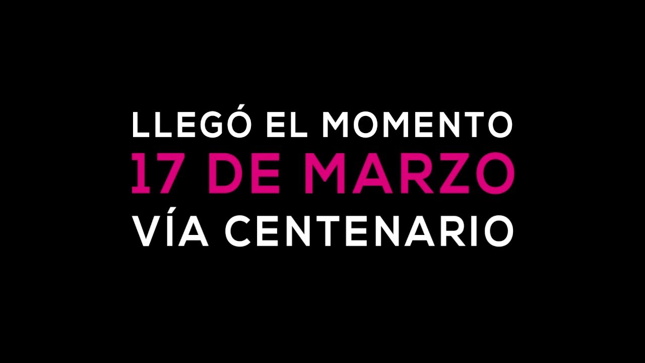 Llegó el momento. 17 de marzo. AltaPlaza Mall.