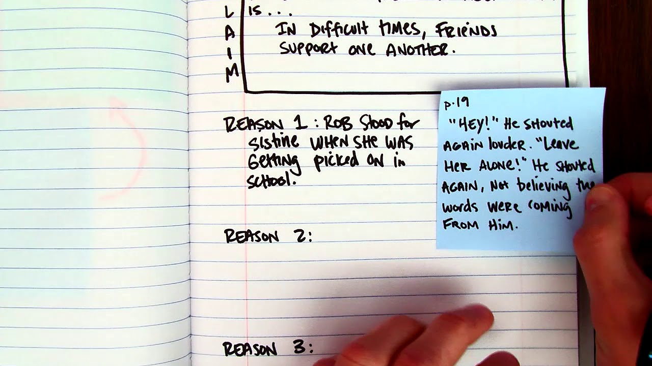 Youtube writing an outline picture