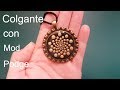 DIY: Colgante Mandala con Mod Podge