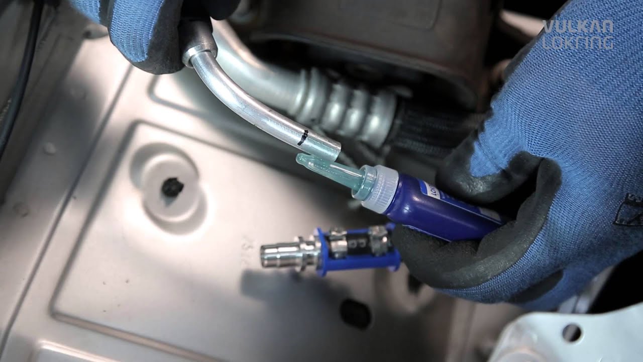 Kfz Klimaanlagen Lecksuch-Stopfen Set - Profi Werkzeug Für Auto-Werkstatt