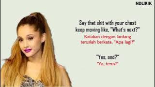 Download lagu ariana grande - yes, and / lirik terjemahan