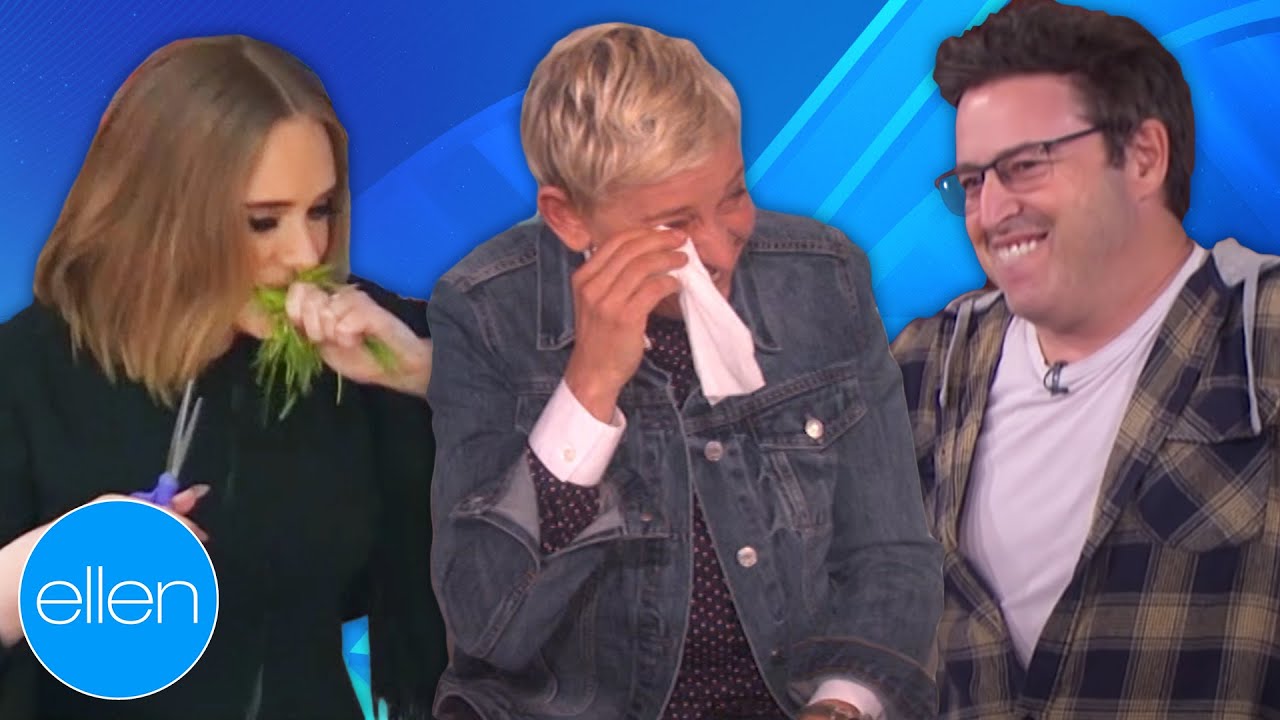 8 Times Ellen Laughed So Hard She Cried on The Ellen Show