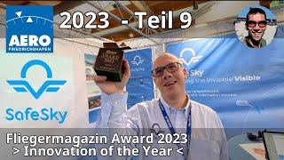 AERO 2023 #9 - SafeSky - die kostenlose Kollisionswarnung - Fliegermagazin Award Winner - Verlosung