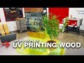 UV Printing Wood | Acrylic Display Stand | Speedy 400