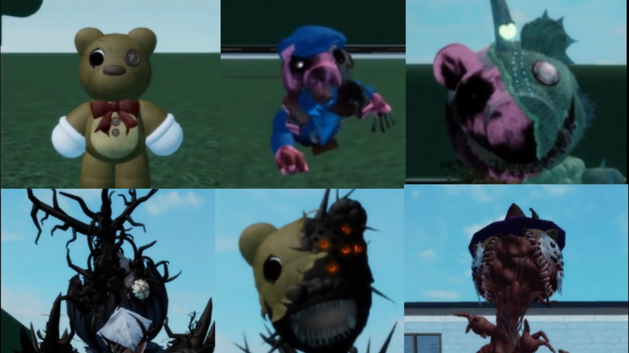 All jumscares/showcase in P:TROI [RESURRECT] Hallow pt.2