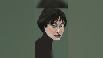 Speed paint portrait #speedpaint #art #portrait #art #digital #procreate #studydrawing #studywithme