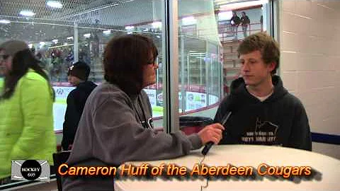 Cameron Huff of @AberdeenCougars