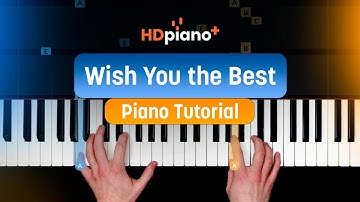 "Wish You the Best" by Lewis Capaldi - EASY Piano Tutorial