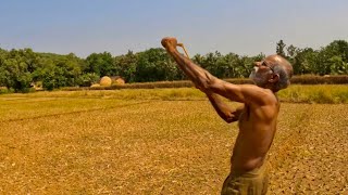 नाना देतत वांडरांकडे लक्ष नी वांडरांचो हा भुईमुगाच्या शेंगांवर लक्ष | कोंकणी माणूस | ColoursOfKonkan