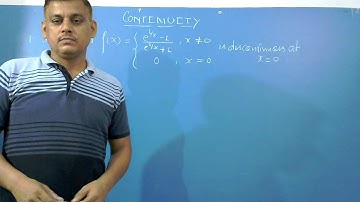 Continuity Class 12 By Satendra Mishra sir