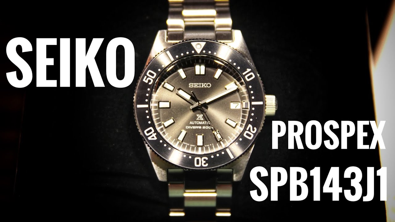 Seiko Prospex Divers SPB143J1 | Review | SPB143J1 | Olfert&Co - YouTube