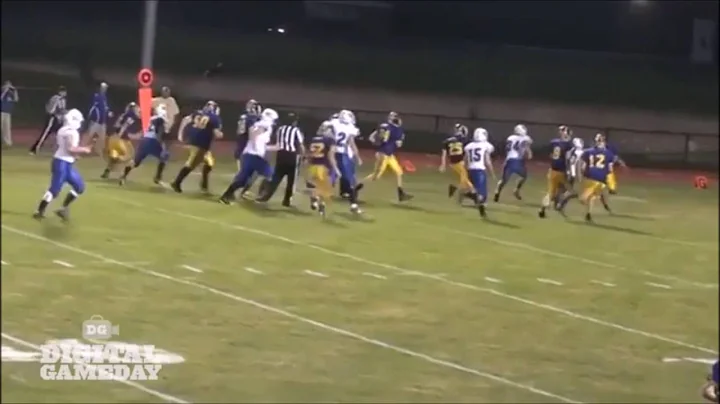 Joe Benedict of Sandy Creek rushes for 6 TDs