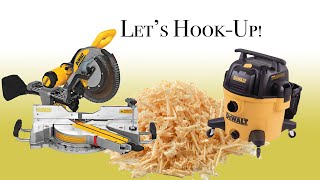 Miter Saw Shop Vac/Dust Collection HookUp