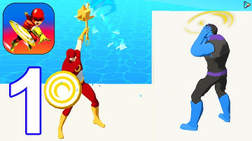 Captain Run - Gameplay Walkthrough Part 1 All Levels 1-7 (Android, iOS)