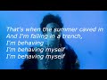 joji - demons(lyrics)