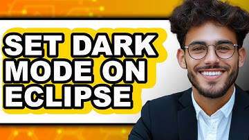 How to Set Dark Mode on Eclipse - Step by Step