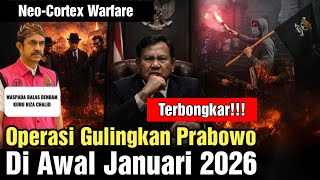 Skenario Gulingkan Prabowo Awal Januari Terbongkar! Begini Polanya