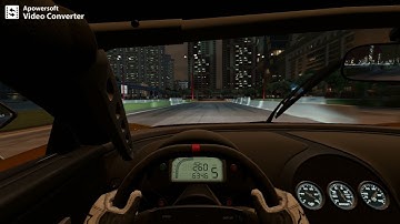 NFS Shift 2 - Bugatti Veyron 16.4 Standing Mile - 0-369 km/h in 21 seconds