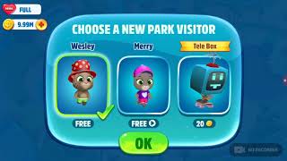 Talking Tom pool slide mania completion screenshot 5