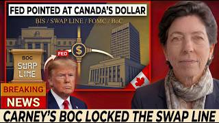 Trump Just Pointed the Fed at Canada's Dollar — Carney's BOC Locked the Swap Line First