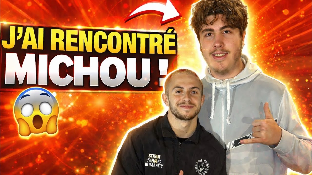 J’ai rencontré MICHOU ! ( il est vraiment très sympa )