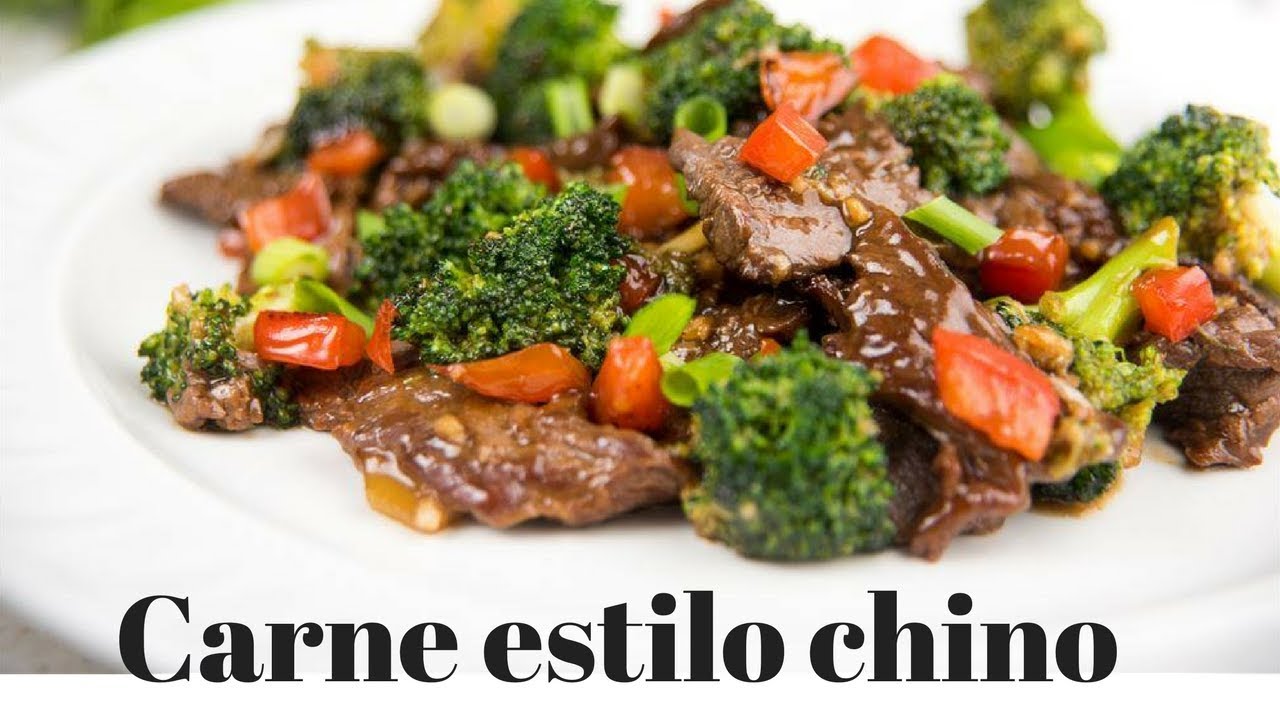 Descubrir 71+ imagen receta bistec con brocoli estilo chino