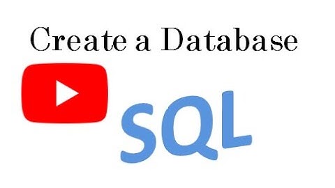 How to Create a Database in SQL Server Management Studio