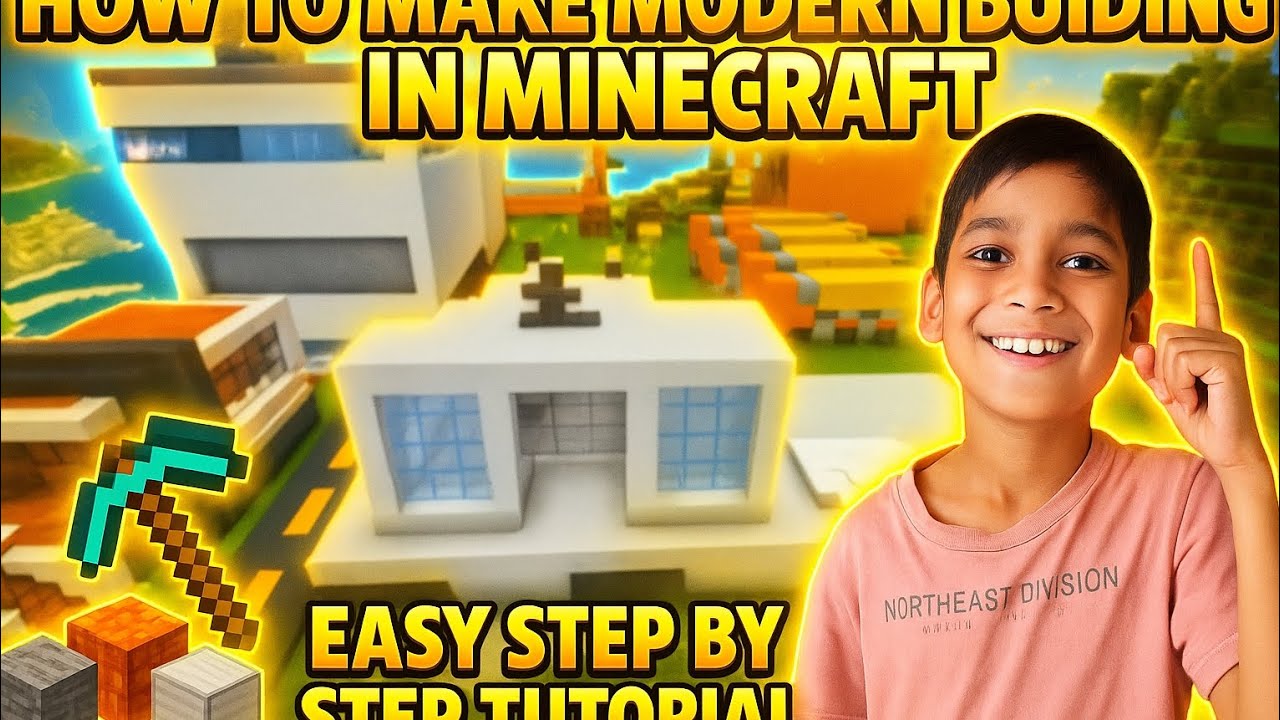 “Minecraft Modern Building Tutorial | Easy for Beginners” - YouTube