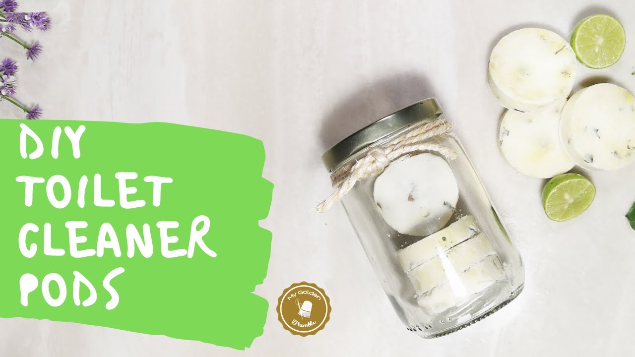 DIY Toilet Cleaner Pods YouTube