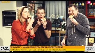 Pimotti Pizzastein Bei Puls 4 In Cafe Puls