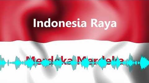Indonesia Raya with Intro and Text